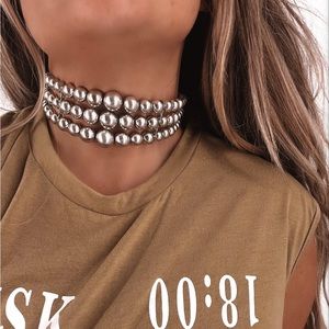 Pebby Forevee statement choker necklace, brand new!
